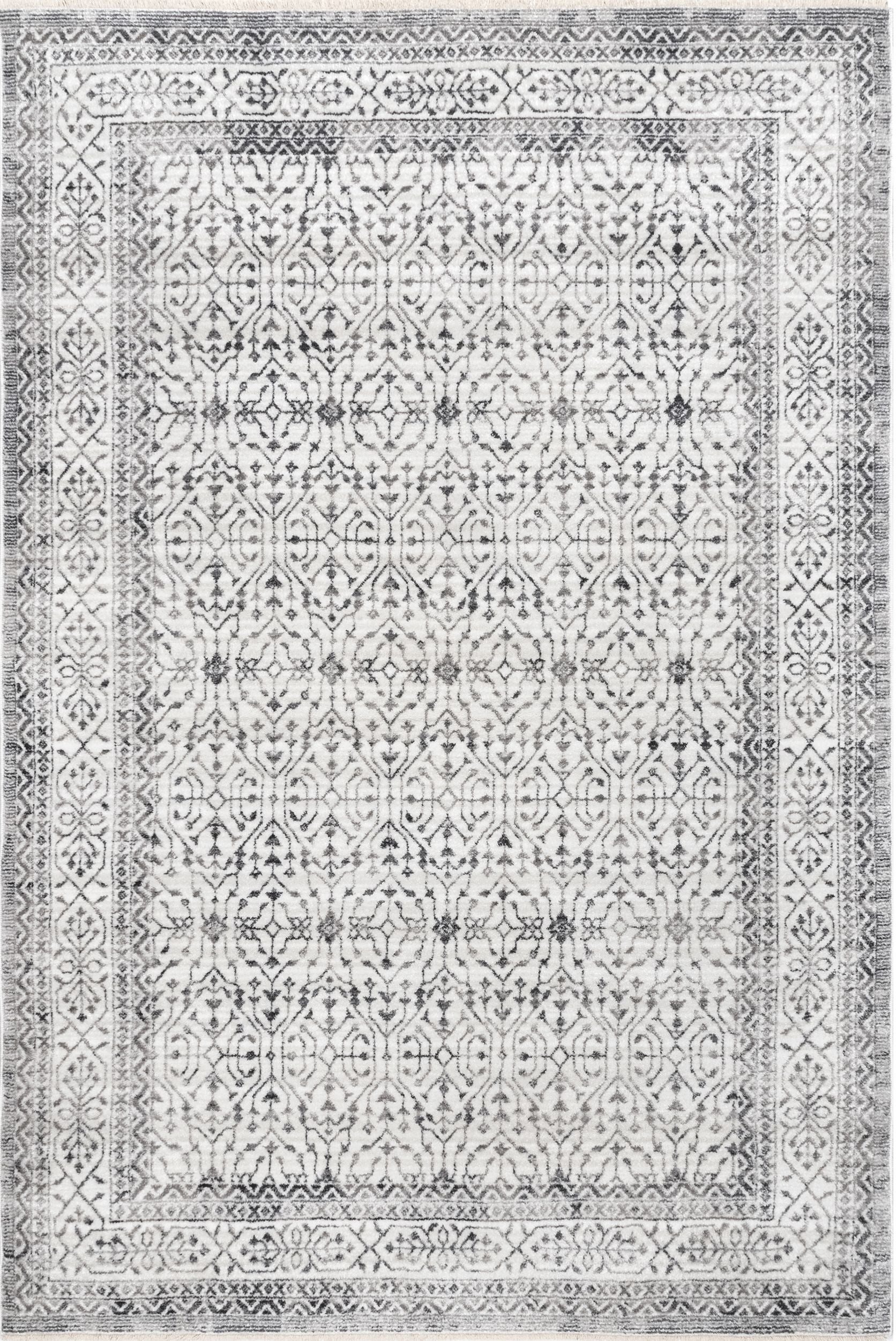 Nuloom Michelle Bordered Nmi1702A Gray Area Rug