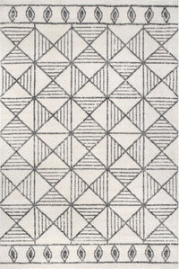 Nuloom Aria Tiles Nar1330A Off White Area Rug