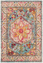 Safavieh Phoenix Phx153K Turquoise/Beige Rug.