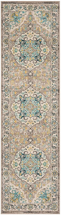 Safavieh Phoenix Phx154F Ivory / Grey Area Rug