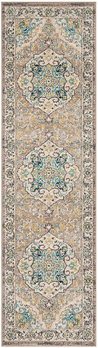 Safavieh Phoenix Phx154F Ivory / Grey Rugs.