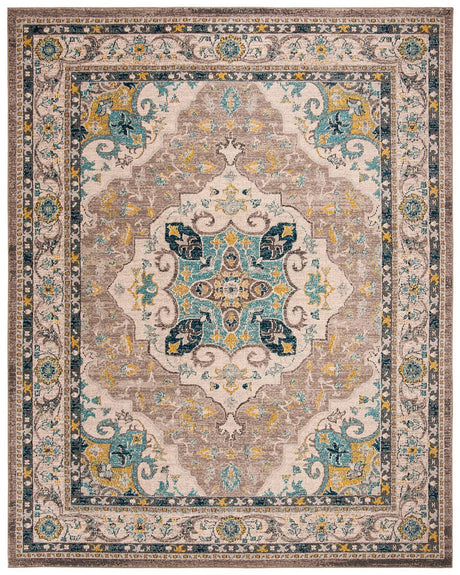 Safavieh Phoenix Phx154F Ivory / Grey Rugs.