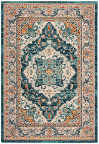 Safavieh Phoenix Phx154M Ivory / Blue Area Rug