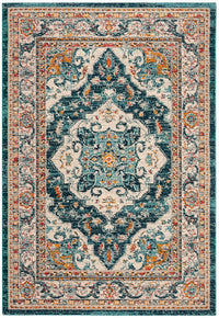 Safavieh Phoenix Phx154M Ivory / Blue Area Rug