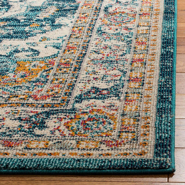 Safavieh Phoenix Phx154M Ivory/Blue Rug.