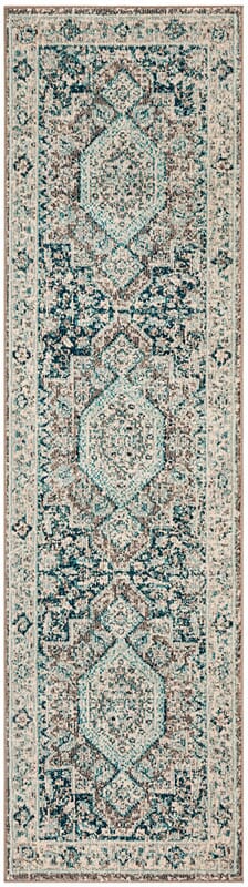 Safavieh Phoenix Phx155F Grey / Blue Vintage / Distressed Area Rug