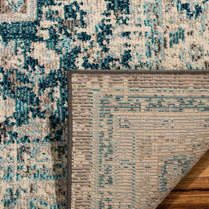 Safavieh Phoenix Phx155F Grey / Blue Vintage / Distressed Area Rug