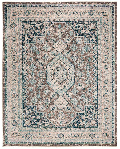 Safavieh Phoenix Phx155F Grey / Blue Vintage / Distressed Area Rug