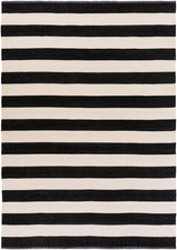 Surya Picnic Pic-4005 Black / Ivory Rugs.
