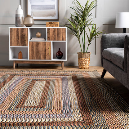 Nuloom Gwyneth Borders Ngw2003H Taupe Area Rug