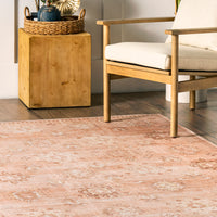 AreaRugs.com Wavaj Nwa1175B Blush Area Rug