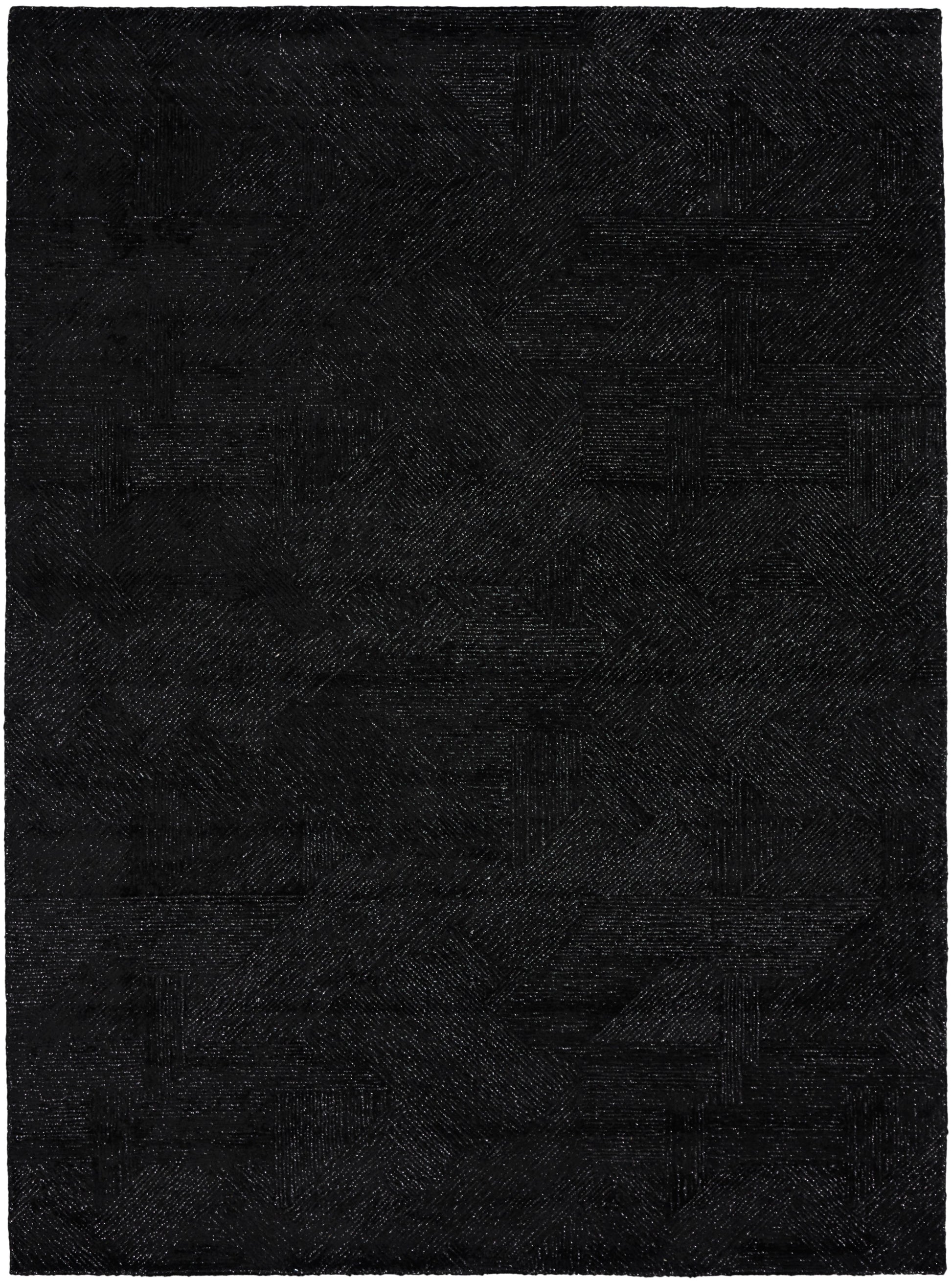 Nourison Michael Amini Ma30 Star Smr01 Black Area Rug