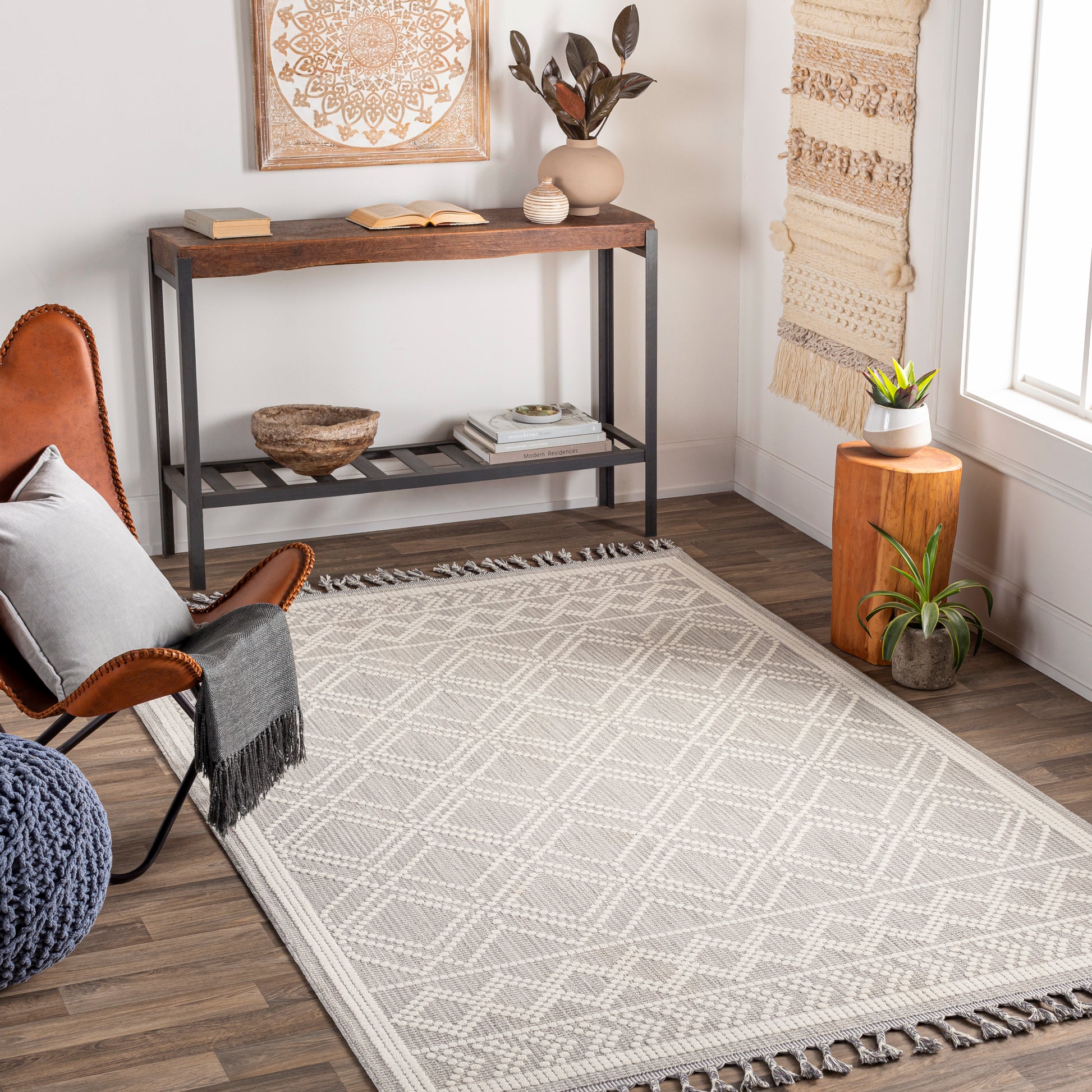 Surya Palermo Plr-2300 Grey Area Rug