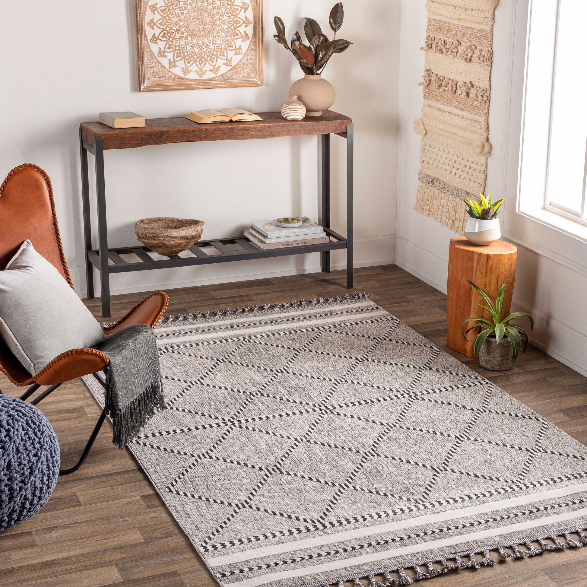 Surya Palermo Plr-2301 Grey Area Rug