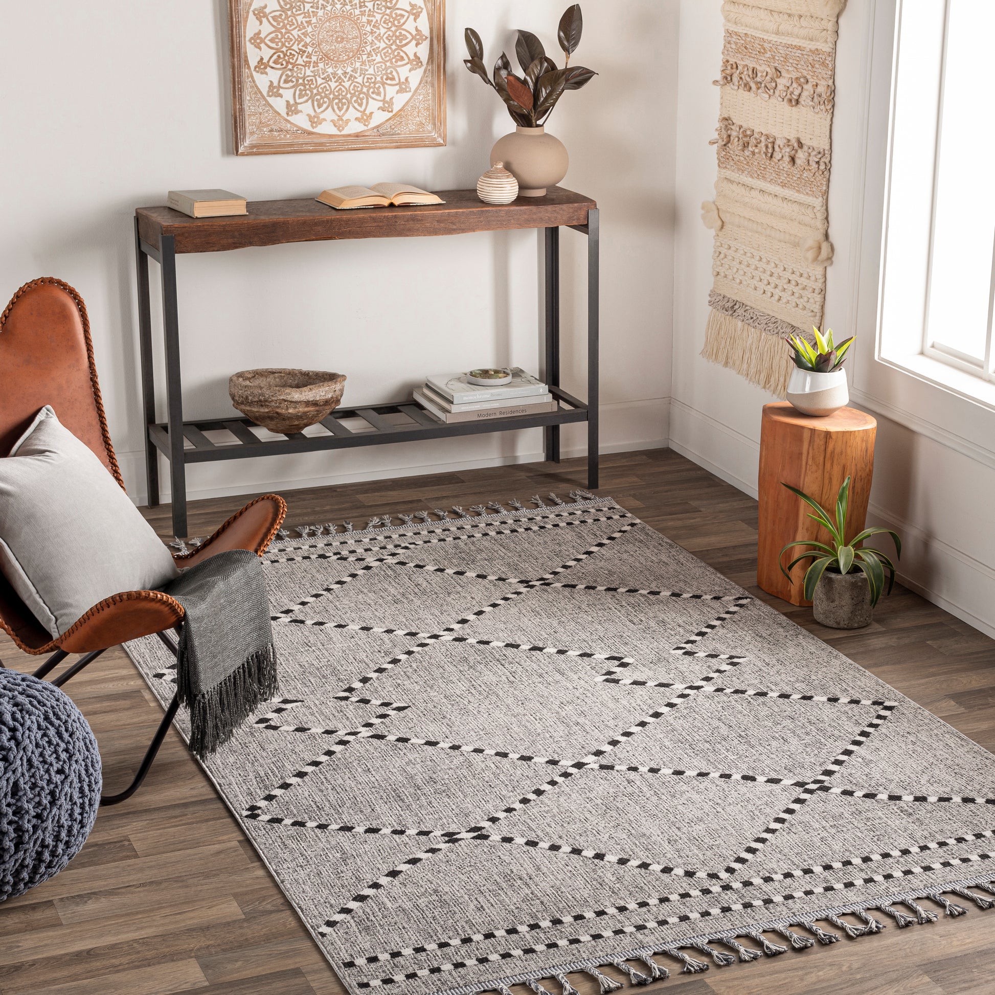 Surya Palermo Plr-2302 Grey Area Rug