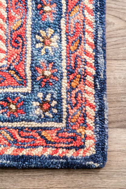 Nuloom Yesenia Persian Nye2589A Blue Area Rug