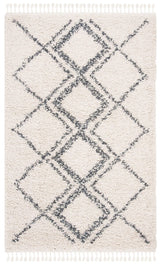 Safavieh Pro Lux Shag Plx432A Cream / Blue Rugs.