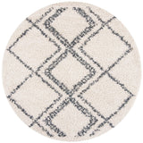 Safavieh Pro Lux Shag Plx432A Cream / Blue Rugs.