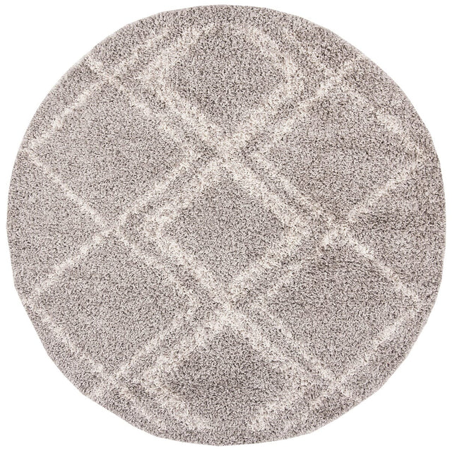 Safavieh Pro Lux Shag Plx432F Grey / Cream Rugs.