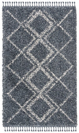 Safavieh Pro Lux Shag Plx432L Cream / Blue Rugs.