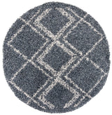 Safavieh Pro Lux Shag Plx432L Cream / Blue Rugs.
