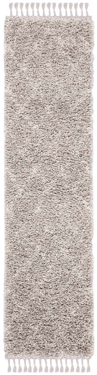 Safavieh Pro Lux Shag Plx433F Grey / Cream Moroccan Area Rug