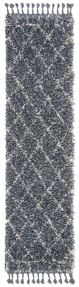 Safavieh Pro Lux Shag Plx433L Cream / Blue Rugs.