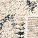 Safavieh Pro Lux Shag Plx434A Cream / Blue Rugs.