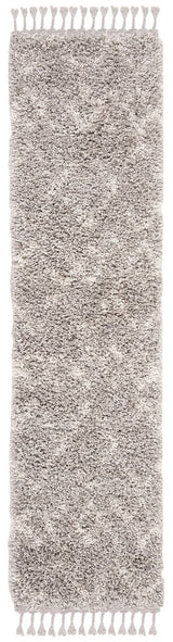Safavieh Pro Lux Shag Plx434F Grey / Cream Rugs.