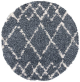 Safavieh Pro Lux Shag Plx434L Cream / Blue Rugs.