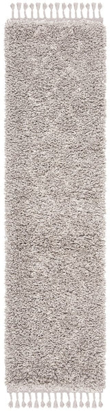 Safavieh Pro Lux Shag Plx435F Grey / Cream Rugs.
