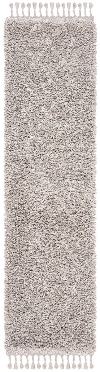 Safavieh Pro Lux Shag Plx435F Grey / Cream Rugs.