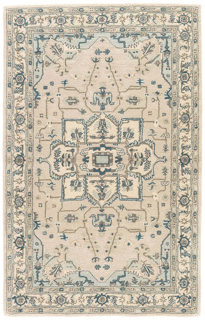 Jaipur Poeme Durango Pm149 Chateau Gray / Mineral Gray Area Rug