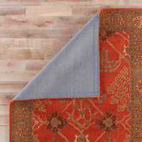 Jaipur Poeme Chambery Pm51 Orange Rust / Gold Brown Area Rug