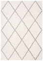 Safavieh Parma Shag Pma515A Cream/Grey Rug.