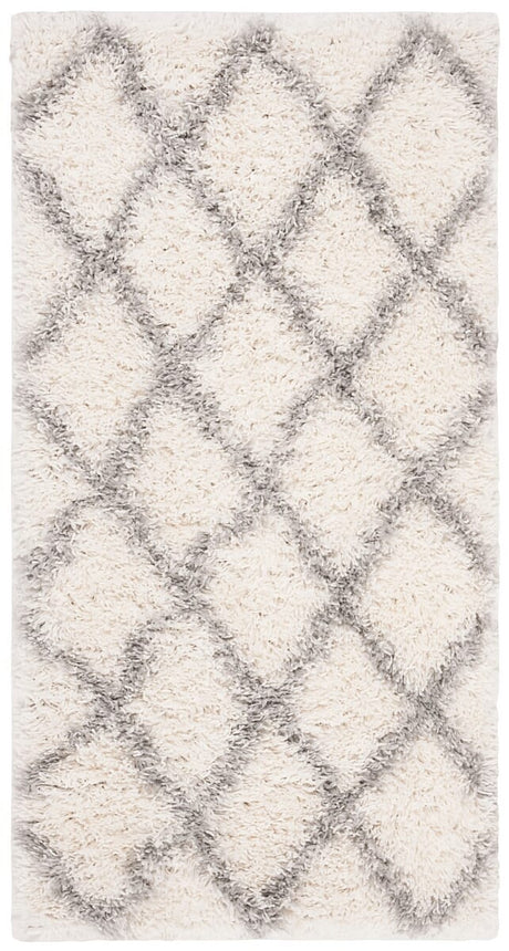 Safavieh Parma Shag Pma515G Grey/Cream Rug.