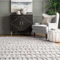 Nuloom Jean Ovals Nje2339A Gray Area Rug