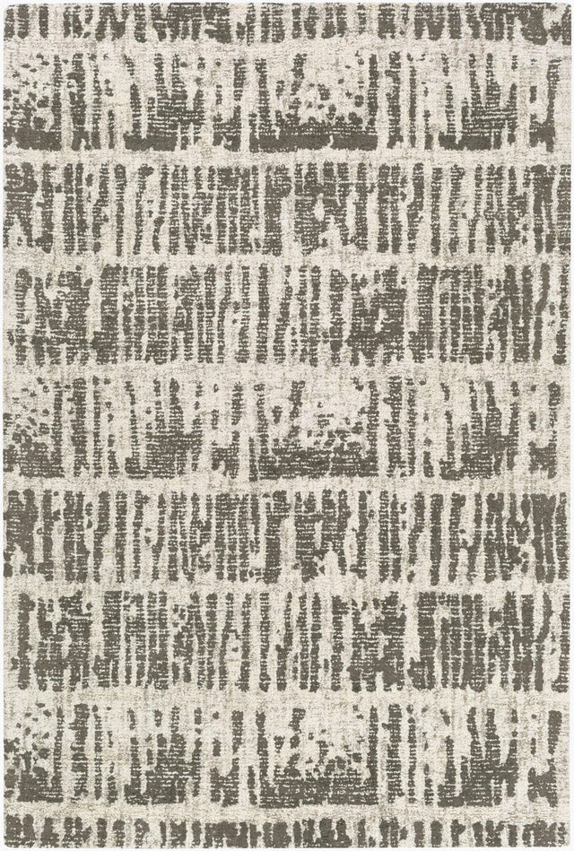 Surya Primal Pml-1000 Medium Gray, Light Gray, Black Rugs.