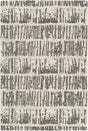Surya Primal Pml-1000 Medium Gray, Light Gray, Black Rugs.