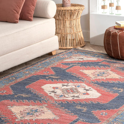 Nuloom Archer Panelled Tribal Nar3458A Multi Area Rug