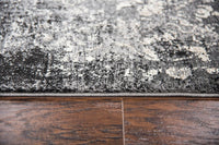 Rizzy Panache Pn6971 Gray, Dark Gray, Black, Ivory Vintage / Distressed Area Rug