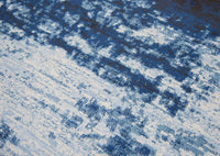 Rizzy Panache Pn6988 Ivory, Light Blue, Medium Blue Organic / Abstract Area Rug