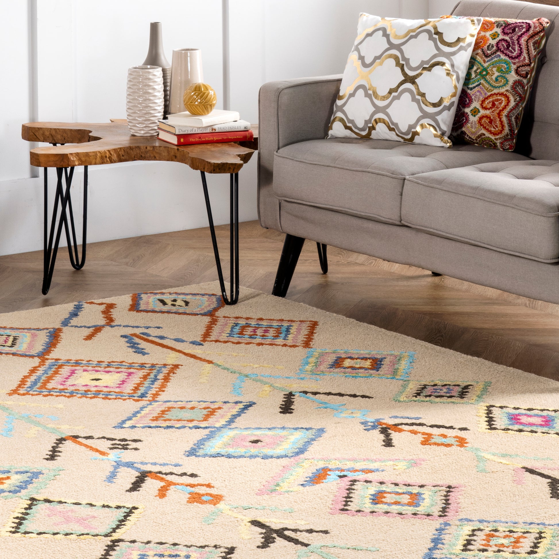 Nuloom Belini Nbe2598C Ivory Area Rug