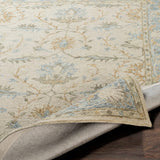 Surya Panipat Pnp-2308 Light Gray, Charcoal, Pale Blue Rugs.