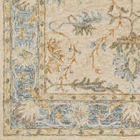 Surya Panipat Pnp-2308 Light Gray, Charcoal, Pale Blue Area Rug