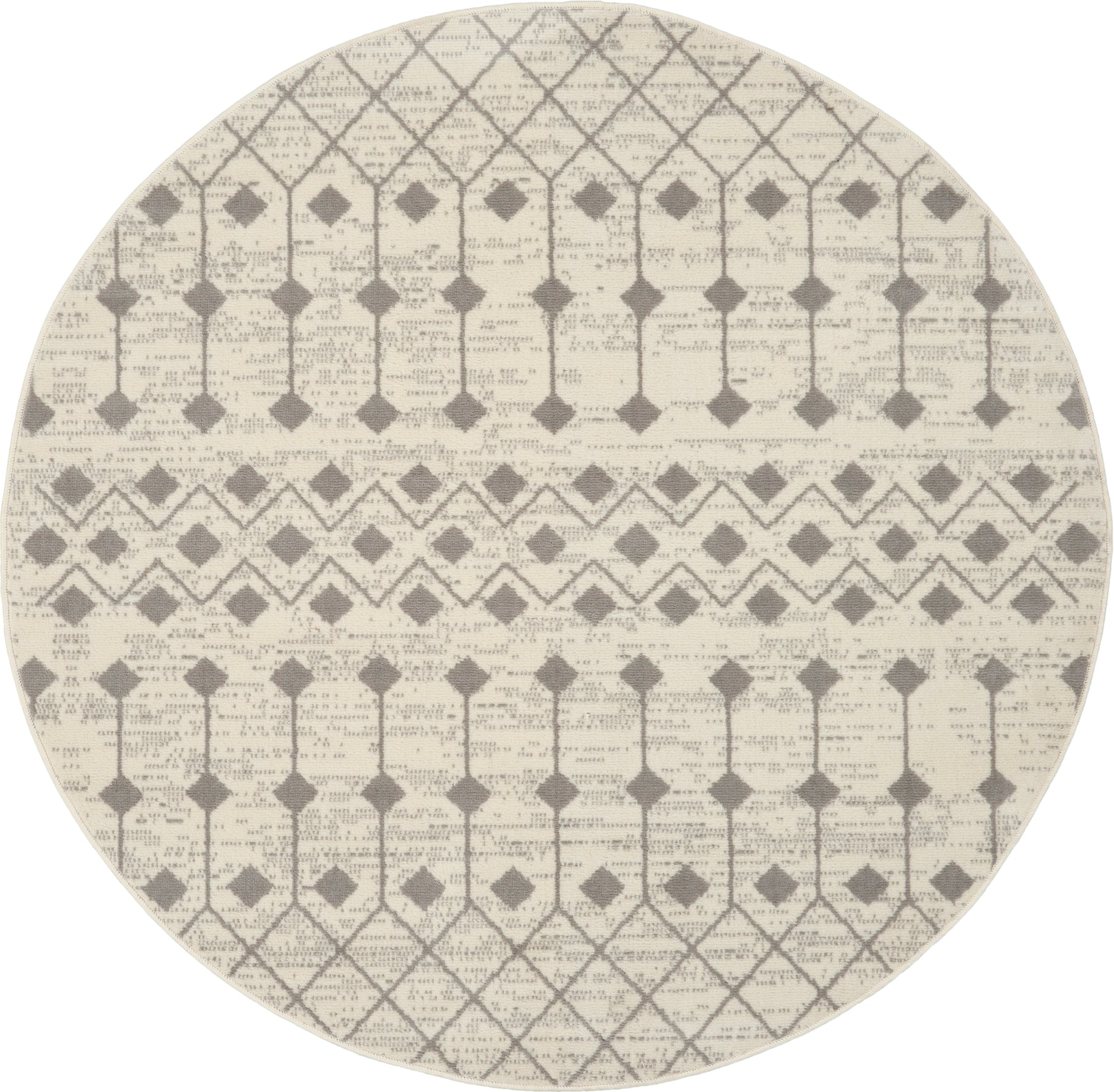 Nourison Grafix Grf37 Ivory/Grey Area Rug