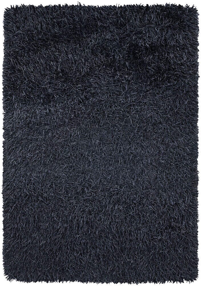 Chandra Poligan Pol30800 Charcoal Shag Area Rug