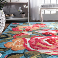 Nuloom Katrina Nka2036A Blue Area Rug