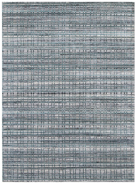 Amer Paradise Prd-2 Grayish Blue Geometric Area Rug