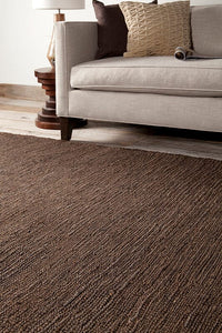 Chandra Pricol Pri-25405 Brown Natural Fiber Area Rug